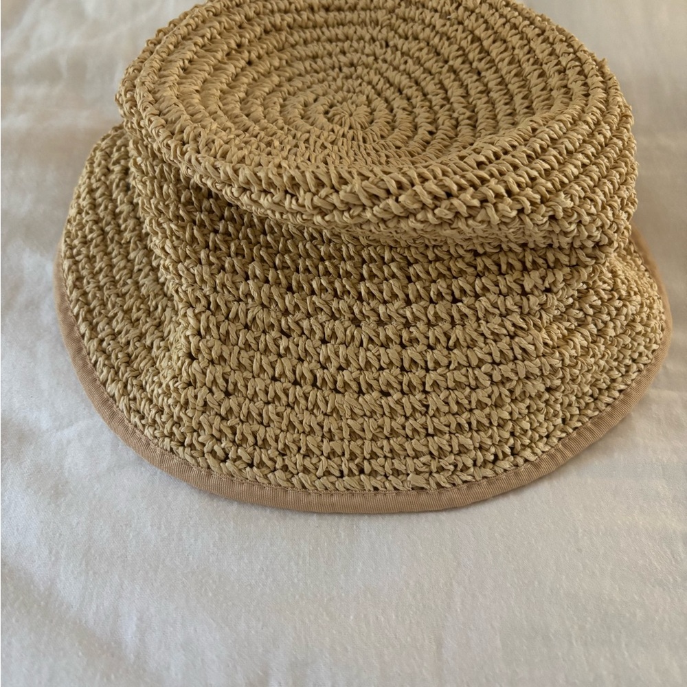 Mango Natural Woven Hat NWT